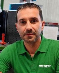 David Compaired comercial de ventas tractores Fendt SORA